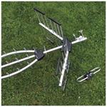 Emos J0690, vonkajšia anténa EM-29U5G, PROFI, 0–200 km, DVB-T2, filter LTE/4G/5G