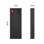 Emos NTBF30, power banka 27 000 mAh, 100 W PD, čierny
