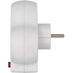 Emos P0073, rozbočovacia zásuvka 2×, vyp., 1×USB-A+1×USB-C, biela