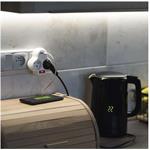 Emos P0073, rozbočovacia zásuvka 2×, vyp., 1×USB-A+1×USB-C, biela