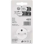 Emos P0074, rozbočovacia zásuvka 1×, 1×USB-A+1×USB-C, biela