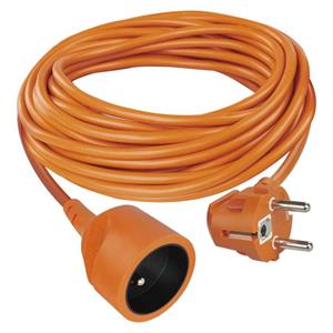 Emos P01110, predlžovací kábel, 10 m, 1 zásuvka, oranžový, PVC, 250 V, 1,5 mm2