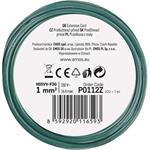 Emos P0112Z, predlžovací kábel 2 m / 1 zásuvka / zelený / PVC / 1 mm2