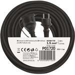 Emos P01720, predlžovací kábel gumový IP44 – spojka, 20m, 3× 1,5mm2