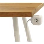 Emos P04119U, rozbočovacia kocka s predlžovacím prívodom 1,9m, 4 zásuvky + 2× USB, PVC, biely