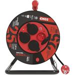 Emos P084253, predlžovací kábel gumový IP44 na bubne, 4 zásuvky, 25m, 2,5mm2
