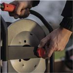 Emos P084255, predlžovací kábel guma-guma, bubon kovový 4 zásuvky, 25m, 1,5mm2