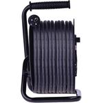 Emos P084503, vonkajší predlžovací kábel na bubne 50 m, 4 zásuvky, čierny, guma-neoprén, 230V, 2,5 mm2