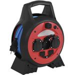 Emos P08520W weatherproof, predlžovací kábel na bubne 20 m, 3 zásuvky, modrý, PVC, 230 V, 1,5 mm2