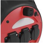 Emos P08520W weatherproof, predlžovací kábel na bubne 20 m, 3 zásuvky, modrý, PVC, 230 V, 1,5 mm2