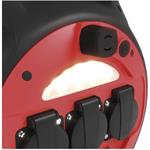 Emos P08520W weatherproof, predlžovací kábel na bubne 20 m, 3 zásuvky, modrý, PVC, 230 V, 1,5 mm2