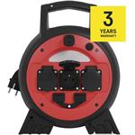 Emos P08520W weatherproof, predlžovací kábel na bubne 20 m, 3 zásuvky, modrý, PVC, 230 V, 1,5 mm2