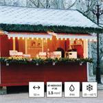 Emos P08550W weatherproof, predlžovací kábel na bubne 50 m, 4 zásuvky, modrý, PVC, 230 V, 1,5 mm2