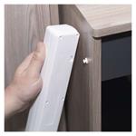 Emos P1312CU, predlžovací kábel 2m s 1×USB-A + 1×USB-C, 3 zásuvky, s vypínačom, biely, 1,5 mm2