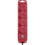 Emos P14251, predlžovací kábel gumový IP44, 4 zásuvky, 15m, 1,5mm2