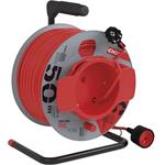 Emos P19150, predlžovací kábel na navíjacom bubne 230V, 1x zásuvka 50m, oranžový, 1,5mm2