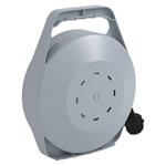 Emos P19410N, predlžovací kábel na bubne, 10 m, 4 zásuvky, červený, PVC, 230 V, 1 mm2