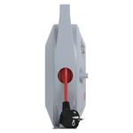 Emos P19410N, predlžovací kábel na bubne, 10 m, 4 zásuvky, červený, PVC, 230 V, 1 mm2