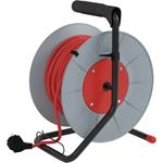 Emos P194252, predlžovací kábel na navíjacom bubne 230V, 4x zásuvka 25m, oranžový, 1 mm2