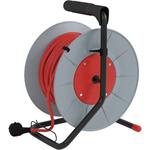 Emos P194253, predlžovací kábel na navíjacom bubne 230V, 4x zásuvka 25m, oranžový, 1,5mm2