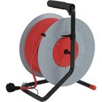 Emos P194504, predlžovací kábel na navíjacom bubne 230V, 4x zásuvka 50m, oranžový, 1,5 mm2