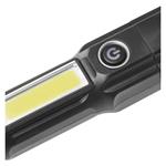 Emos P3214, nabíjateľná plastová LED/COB LED ručná baterka, 150 lm