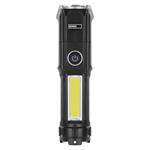 Emos P3214, nabíjateľná plastová LED/COB LED ručná baterka, 150 lm