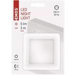 Emos P3316, LED nočné svetlo s fotosenzorom do zásuvky