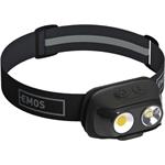 Emos P3542, COB LED nabíjacia čelovka, 500 lm, 130 m, Li-pol 1200 mAh
