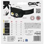 Emos P3542, COB LED nabíjacia čelovka, 500 lm, 130 m, Li-pol 1200 mAh
