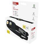 Emos P3542, COB LED nabíjacia čelovka, 500 lm, 130 m, Li-pol 1200 mAh