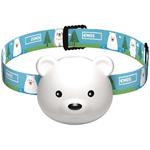 Emos P3543, LED nabíjacia čelovka medveď, 80 lm, Li-Pol 500 mAh