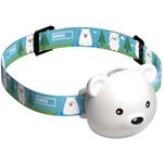 Emos P3543, LED nabíjacia čelovka medveď, 80 lm, Li-Pol 500 mAh