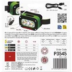 Emos P3545, LED nabíjateľná čelovka, 175 lm, Li-Pol 800 mAh