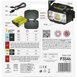 Emos P3546, LED nabíjacia čelovka, 550 lm, Li-Pol 1000 mAh / 3× AAA