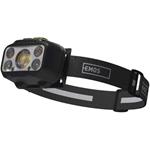 Emos P3546, LED nabíjacia čelovka, 550 lm, Li-Pol 1000 mAh / 3× AAA