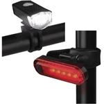 Emos P3923, LED predné + zadné nabíjateľné svietidlo na bicykel P3923, 90 lm
