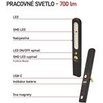 Emos P4538, SMD LED + LED nabíjateľné svietidlo, 700 lm, 1200 mAh