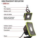 Emos P4539, LED nabíjací pracovný reflektor, 1000 lm