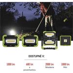Emos P4539, LED nabíjací pracovný reflektor, 1000 lm