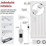 Emos P56PR1, ventilátor pod radiátor MONO, biely, (rozbalené)