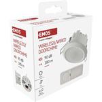 Emos P57103, domový drôtový/bezdrôtový zvonček, vstavaný