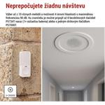 Emos P57103, domový drôtový/bezdrôtový zvonček, vstavaný