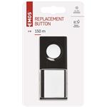 Emos P5727T, vonkajšie tlačidlo pre domový bezdrôtový zvonček P5727 na 1x CR2032