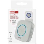 Emos P5736, domový bezdrôtový zvonček na 3× AA