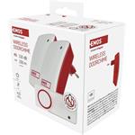 Emos P5750.2R, domový bezdrôtový zvonček bez batérie do zásuvky