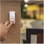 Emos P5750T, vonkajšie tlačidlo bez batérie pre domový bezdrôtový zvonček P5750