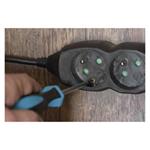 Emos PC0415, predlžovací kábel 5m, 4 zásuvky, čierny