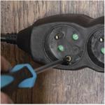 Emos PC0512, predlžovací kábel 2m, 5 zásuviek, PVC, čierny