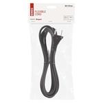 Emos S03031N, flexošnúra 3 m, guma/neoprén, čierna, 2 × 1 mm2